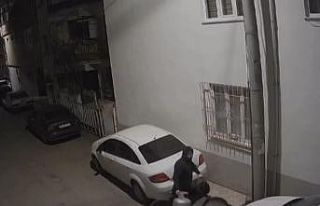 Bursa’da pişkin hırsız güvenlik kameralardan...