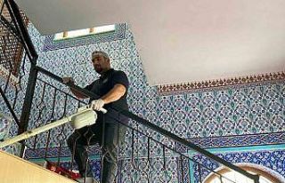 Büyükşehir’den camilerde temizlik çalışması