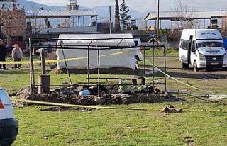 Çadırda yangın çıktı: 1 ölü