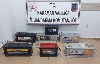 Çaldıkları aküleri sosyal medya üzerinden satmaya...