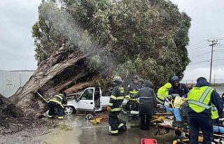 California’da sel ve fırtına: 2 ölü