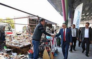 Çamyuva kapalı pazar yeri dualarla açıldı