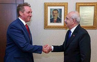 CHP lideri Kılıçdaroğlu, ABD Büyükelçisi Flake’i...