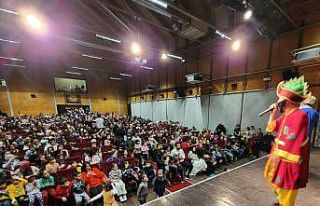 Çocuklar Ramazan eğlencesiyle doyasıya eğlendi