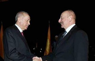 Cumhurbaşkanı Erdoğan, Azerbaycan Cumhurbaşkanı...