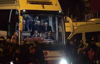 Cumhurbaşkanı Erdoğan, Kilis’ten ayrıldı