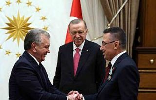 Cumhurbaşkanı Yardımcısı Oktay’a Özbekistan’dan...