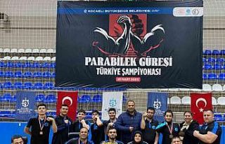 Demir bilekler, 12 madalya kazandı