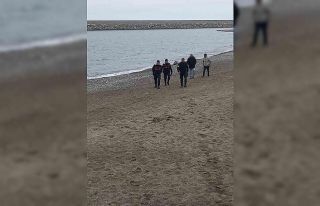 Denizdeki mayın sanılan cisim çöp poşeti çıktı