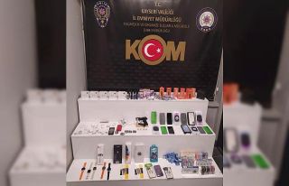 Depo gibi araca kaçakçılık operasyonu