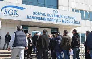 Deprem bölgesi Kahramanmaraş’ta EYT yoğunluğu