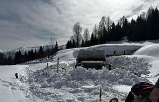 Deprem bölgesine gidecek odun yardımına kar engeli