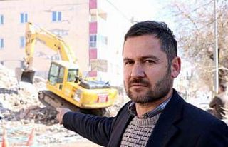 Depremde enkazda kalan 1 milyon liralık yem ve gıdasını...