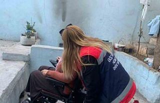 Depremden etkilenen özel vatandaşlara tekerlekli...