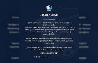 Depremden etkilenen stadyumda Ankara Keçiörengücü...