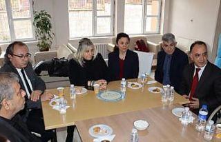 Depremden etkilenen velilerle anlamlı buluşma