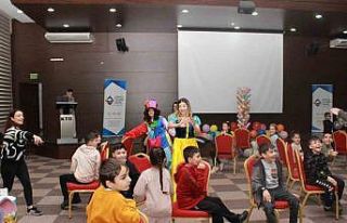 Depremzede çocuklara özel etkinlik