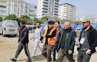 Depremzede çocukların park talebi yerine getirilecek