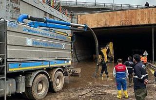 DİSKİ, selden etkilenen Şanlıurfa’da çalışmalarını...