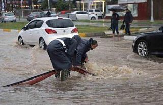 Diyarbakır’a 3 günde 1 aylık yağış düştü