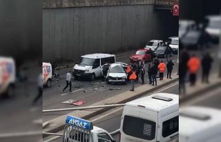 Diyarbakır’da 6 araç birbirine girdi: 3’ü ağır...