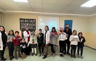 Diyarbakır’da öğrenciler Bilim ve Teknoloji Haftası’nı...
