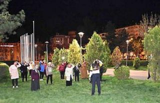 Diyarbakır’da Ramazan ayına özel akşam sporları...