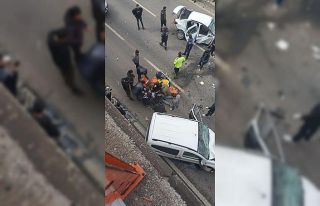 Diyarbakır’da zincirleme kazada 2 kişi öldü,...