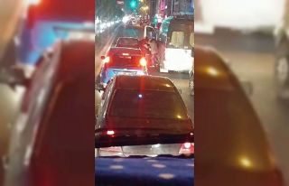 Doğan Araslı Bulvarı’nda yol verme tartışmasında...