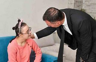 Down Sendromlu çocuklara anlamlı ziyaret