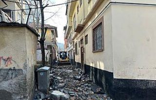 Dulkadiroğlu’nda hafriyat kaldırma çalışmaları...