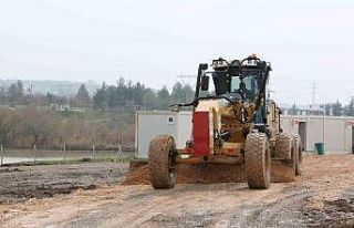 (Düzeltme) Diyarbakır çadır kentte yağışa karşı...