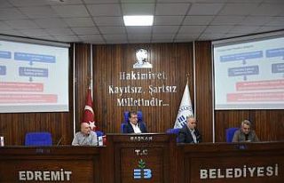 Edremit’te afet yönetim toplantısı yapıldı