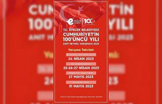 Efeler’den 100’üncü yıla özel yarışma