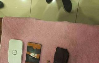 Ehliyet sınavında ’kopya’ düzeneğiyle yakalandı