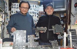 El yapımı ’Tavşanlı kilitleri’ ilgi görüyor