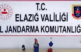 Elazığ’da jandarma ekipleri uyuşturucu tacirlerine...