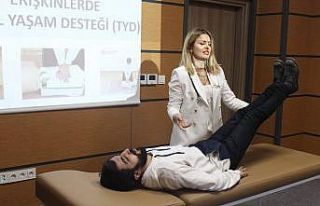 Elazığ’da temel ilk yardım eğitimi