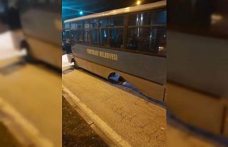 Elazığ’da yolcu dolu otobüsün arka tekeri fırladı