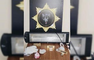 Elektrikli ısıtıcının içinde uyuşturucu ele...