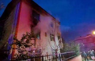 Elektrikli sobadan yangın çıktı, odada uyuyanlar...