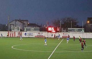 Emirdağspor gol olup yağdı