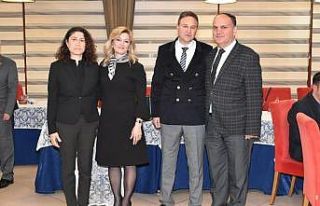 Emniyet Müdürü Gezer için veda yemeği düzenlendi