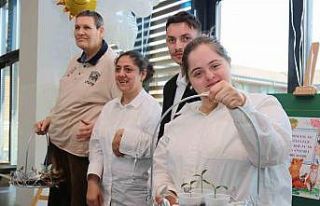 Engelli bireyler yeşile ve suya dikkat çekti