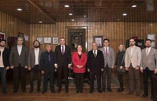 EPDAD ekibinden Rektör Çomaklı’ya ziyaret