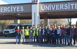 ERÜ hastanelerinden, Sütçü İmam Üniversitesi...