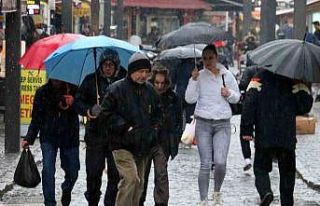 Erzincan çevrelerinde beklenen kuvvetli yağışlara...