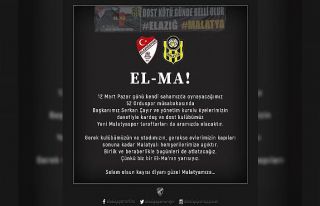 ES Elazığspor - Malatyaspor kardeşliği