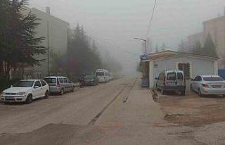 Eskişehir’in yüksek kesimlerinde sis etkili oldu
