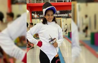 Eskrimde Gaziantep’ten bir yıldız doğuyor